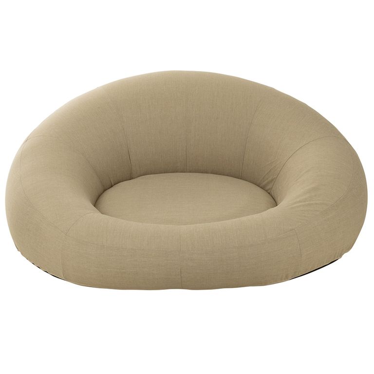 Donut Outdoor Round Day Bed - Beige - Polypropylene