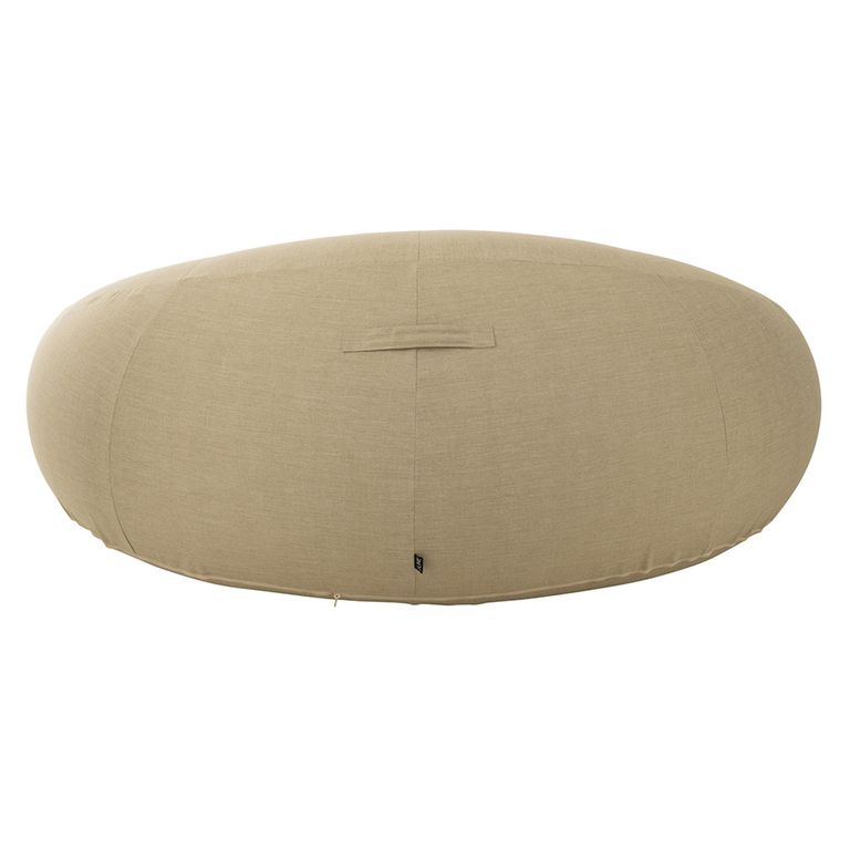 Donut Outdoor Round Day Bed - Beige - Polypropylene