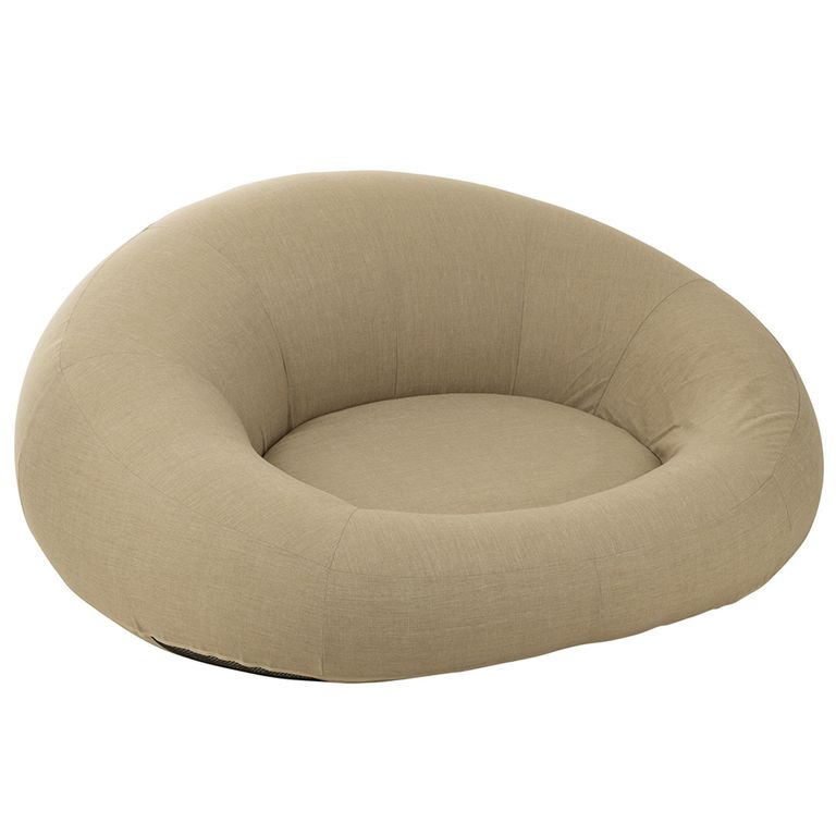 Donut Outdoor Round Day Bed - Beige - Polypropylene