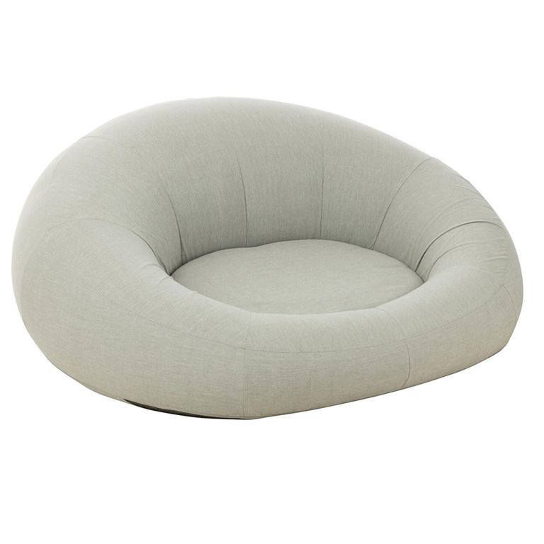 Donut Outdoor Round Day Bed - Grey - Polypropylene