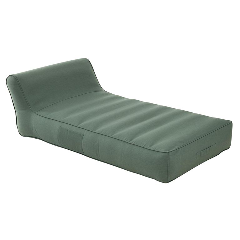 Helene Outdoor Day Bed Lounger - Green - Polypropylene