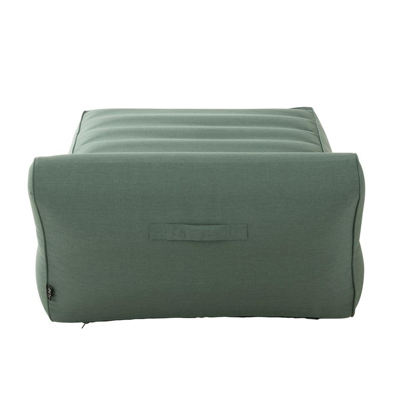 Helene Outdoor Day Bed Lounger - Green - Polypropylene