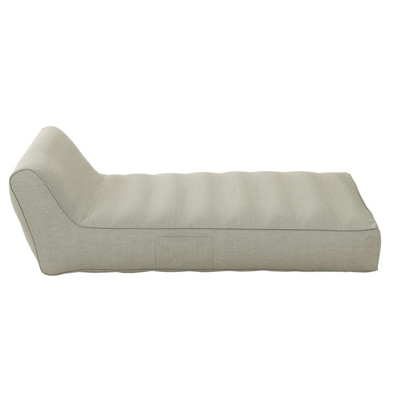 Helene Outdoor Day Bed Lounger - Grey - Polypropylene