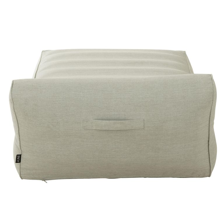 Helene Outdoor Day Bed Lounger - Grey - Polypropylene