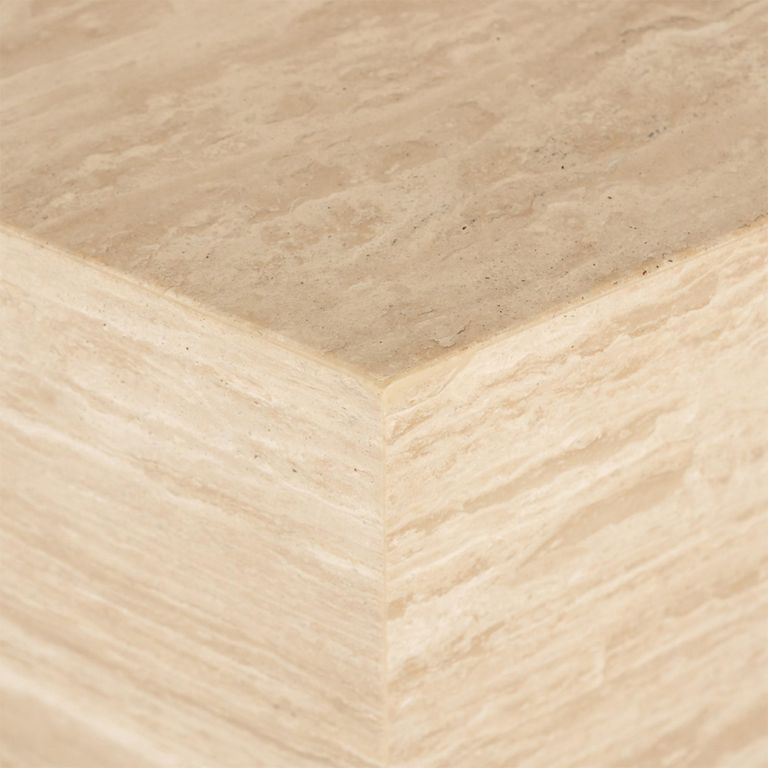 Vespin Column - Hexagon - Beige - Travertine