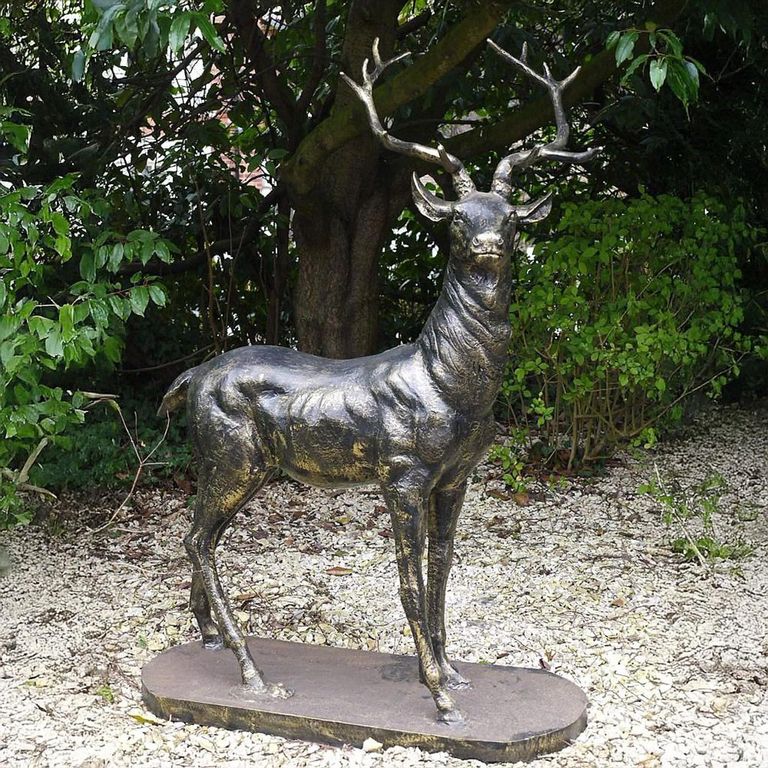 Outdoor Stag Statue - LHF - Resin