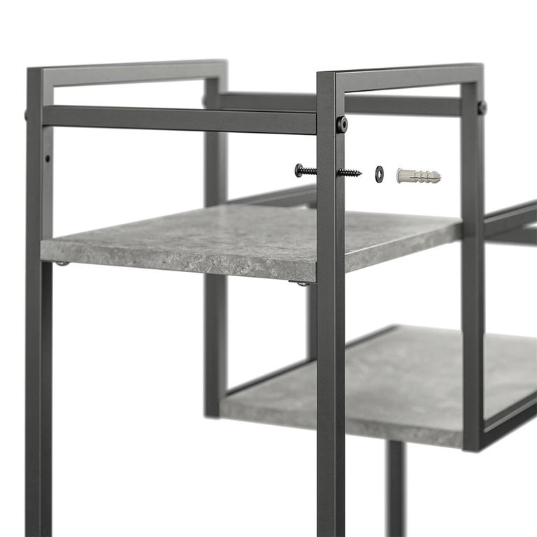 Novogratz Weston Plant Stand - Light Concrete - 1970868COMNUK