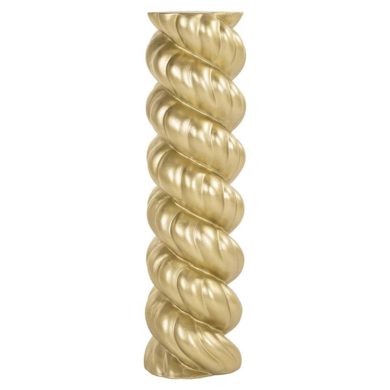 Amalia Column - Round - Gold - Fiberglass