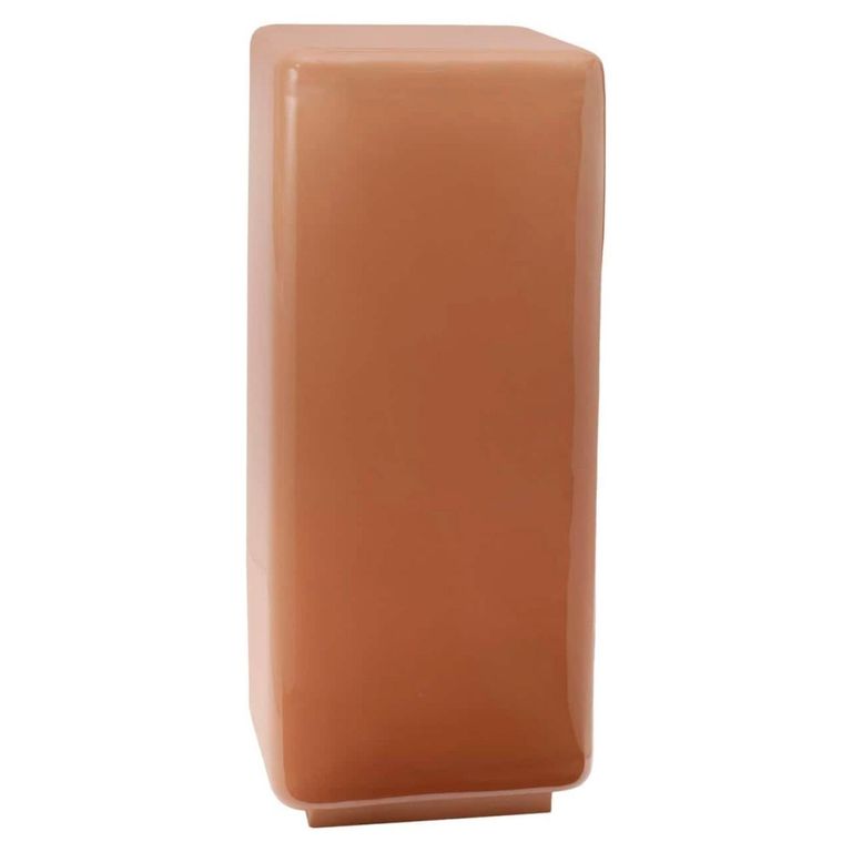 Clair Column - Square - Mocha Mousse - Metal