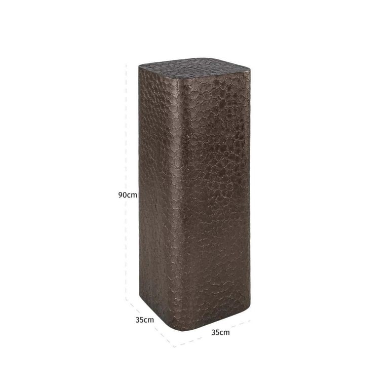 Derwin Column - Square - Brunzae - Metal