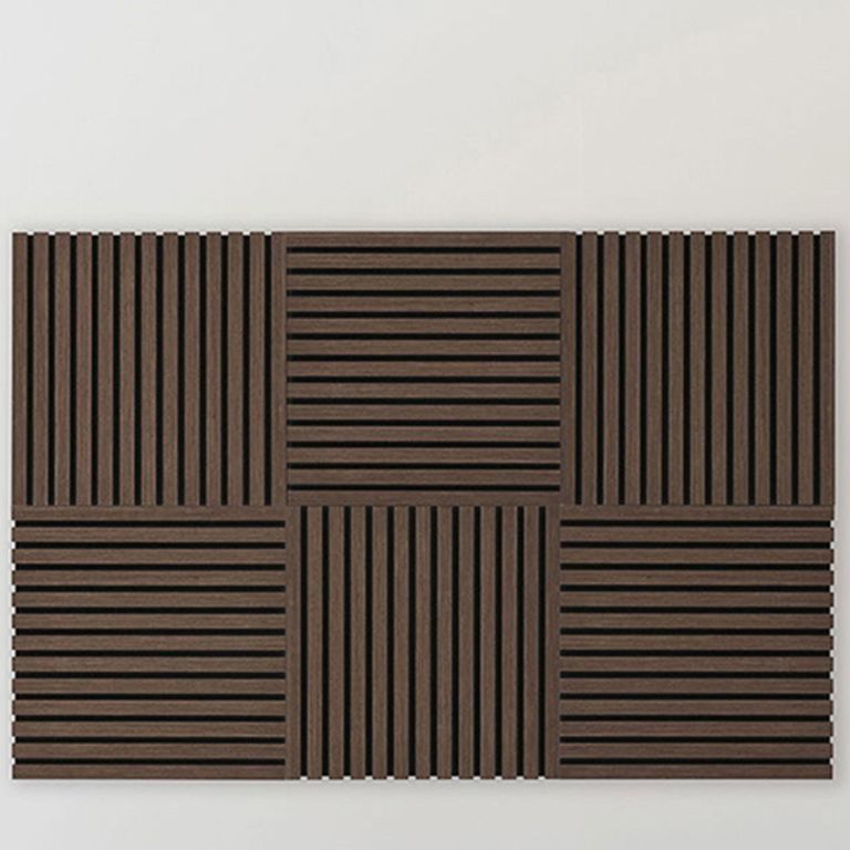Acoustic Wall Panel - Square - Walnut