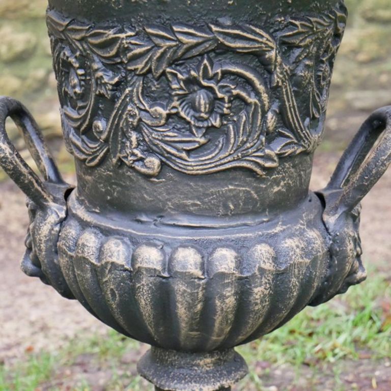 Garden Urn - Bronze - Metal
