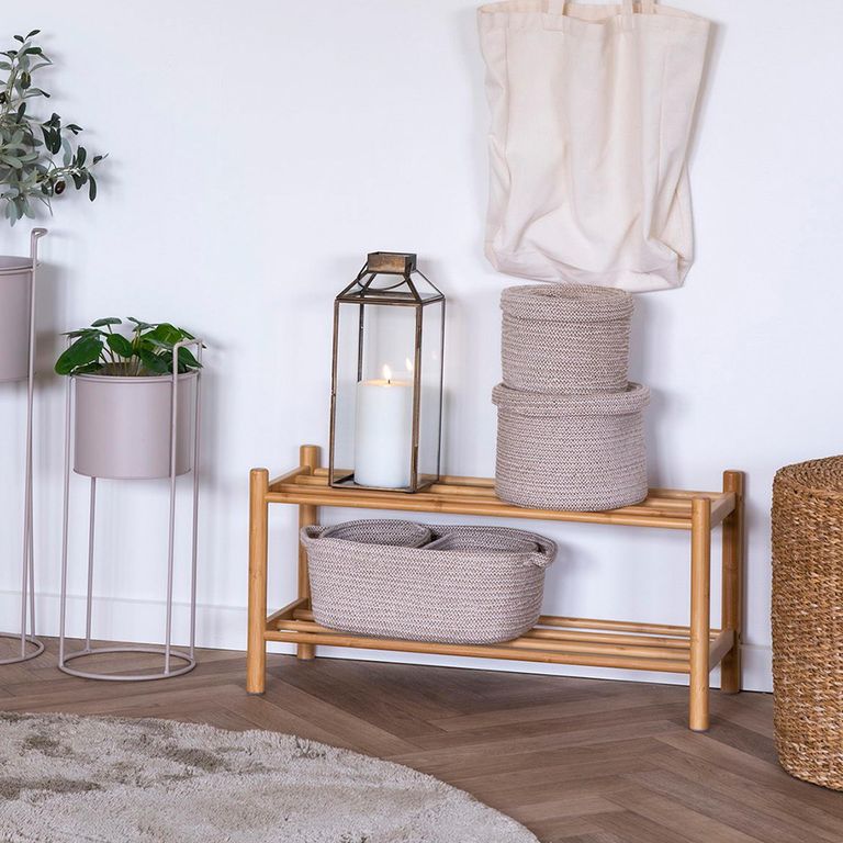 Sebal Basket - Set of 2 - Cotton - Beige