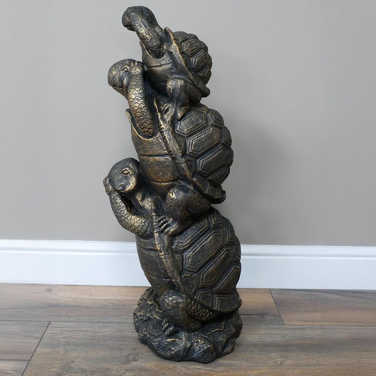 Tortoise Totem Statue - Resin