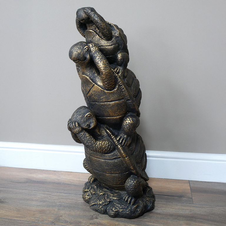 Tortoise Totem Statue - Resin