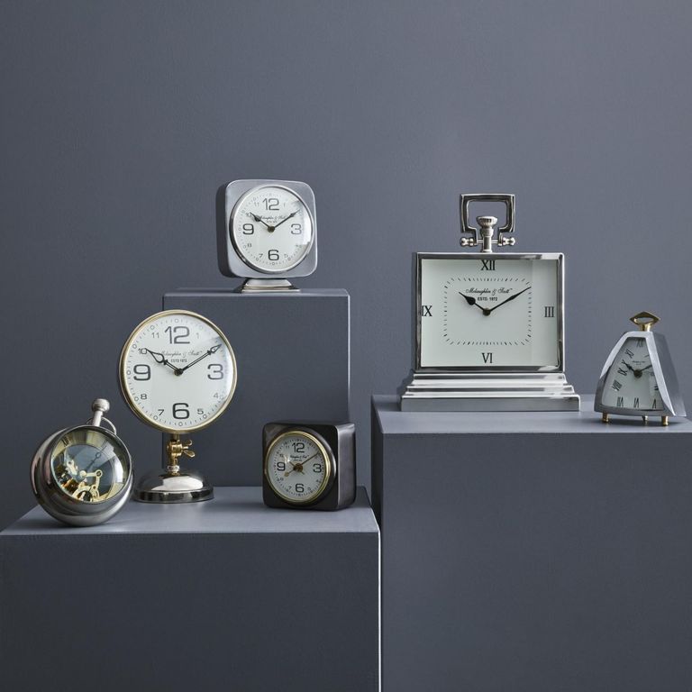 Cooper Clock - Nickel - Paperweight