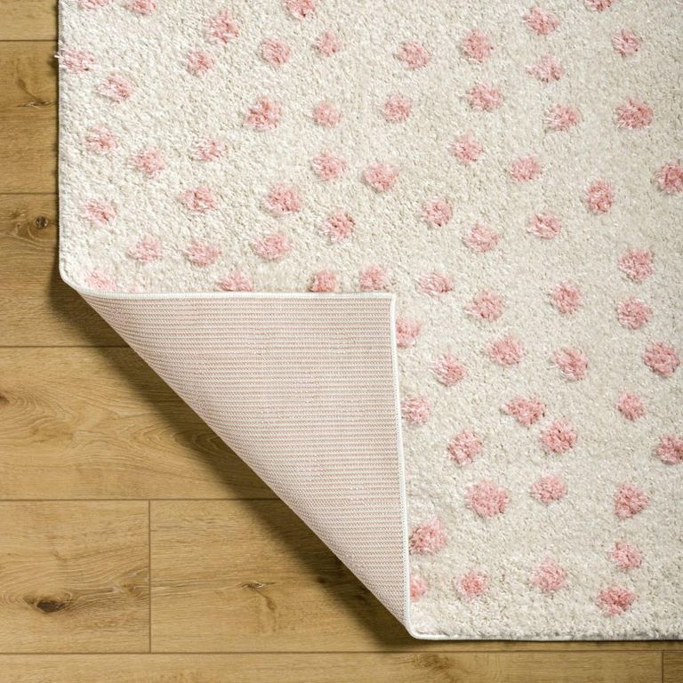 Rodos Rug - Modern Shaggy - RDO2349 - Beige - Sizes Available
