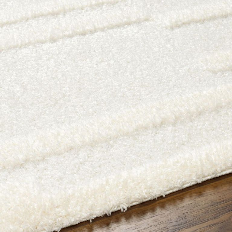 Rodos Rug - Modern Shaggy - RDO2352 - Beige - Sizes Available