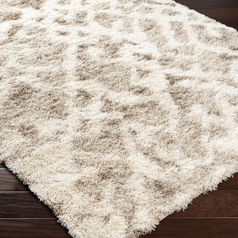 Urban Rug - Shaggy Modern Plush Pile - USG2323 - Beige - Sizes Available
