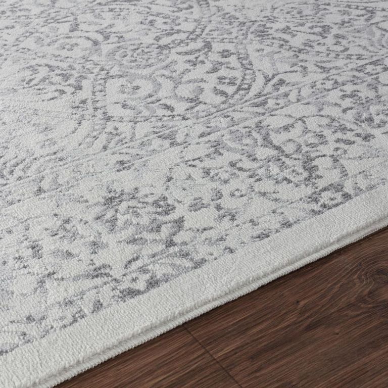 Floransa Rug - Oriental Vintage - FSA2382 - Light Slate - Sizes Available