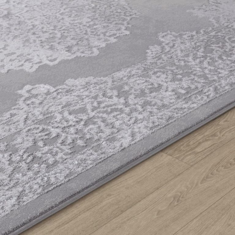 Lustro Rug - Oriental Vintage - LSR2336 - Grey - Sizes Available