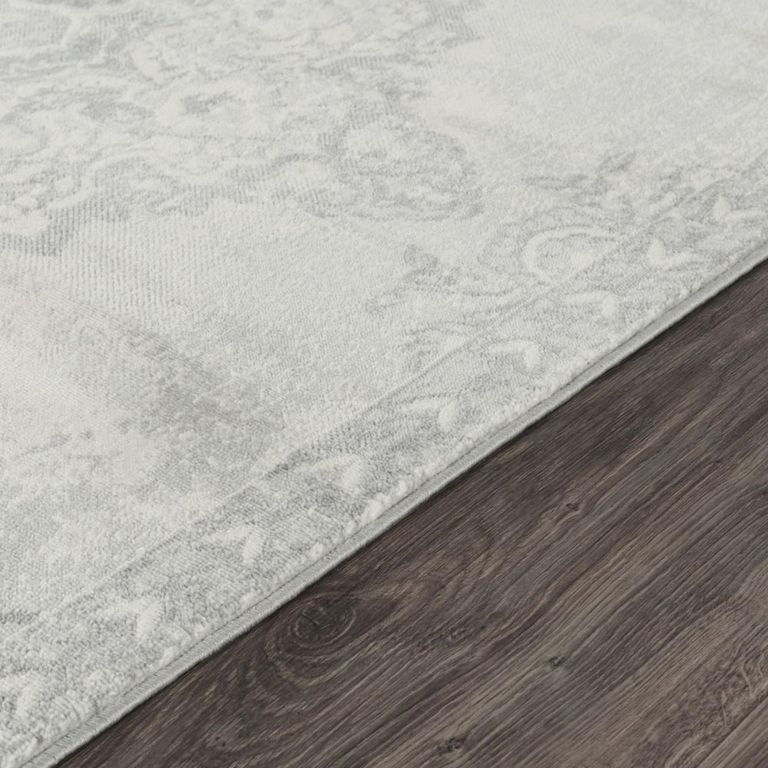Monaco Runner - Oriental Vintage - MOC2301 - Grey - 80cm x 220cm
