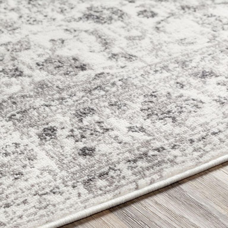 Monte Carlo Rug - Oriental Vintage - MNC2319 - Grey - Sizes Available