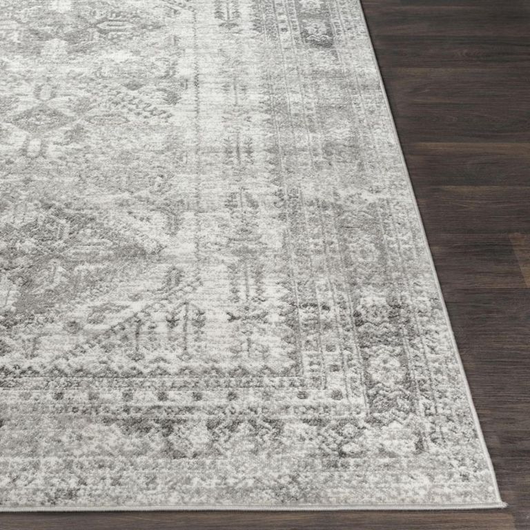 Monte Carlo Runner - Oriental Vintage - MNC2314 - Grey - 80cm x 220cm