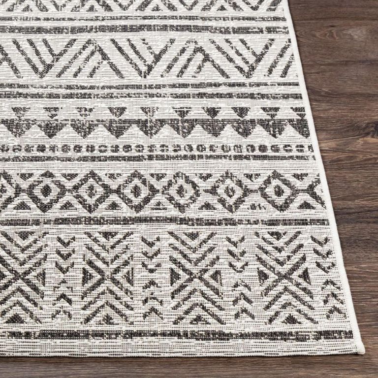 Eagean Rug - EAG2347 - Black - 200cm x 275cm