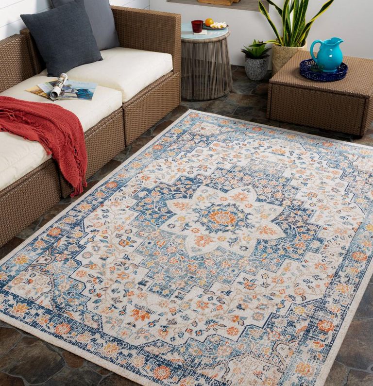 Huntington Rug - HTB2322 - Navy Blue Beach - Sizes Available