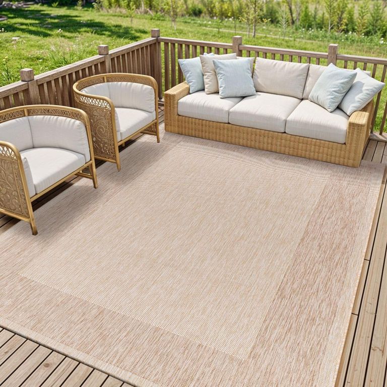Tuareg Rug - Jute - TRG2365 - Beige - Sizes Available