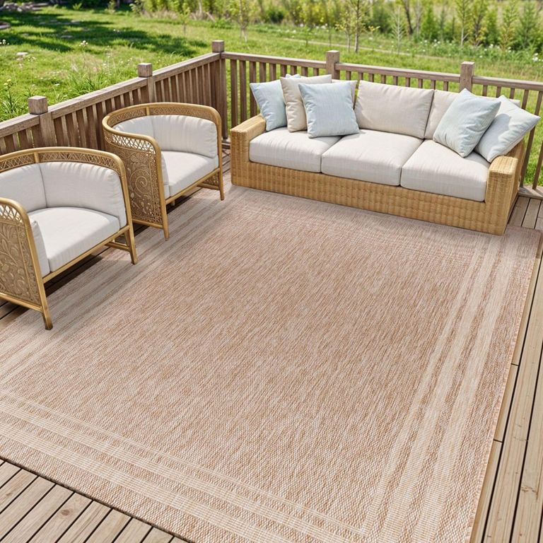 Tuareg Rug - Jute - TRG2369 - Beige - Sizes Available