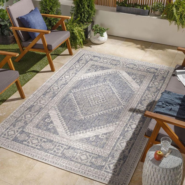 Tuareg Rug - TRG2344 - Blue - Sizes Available