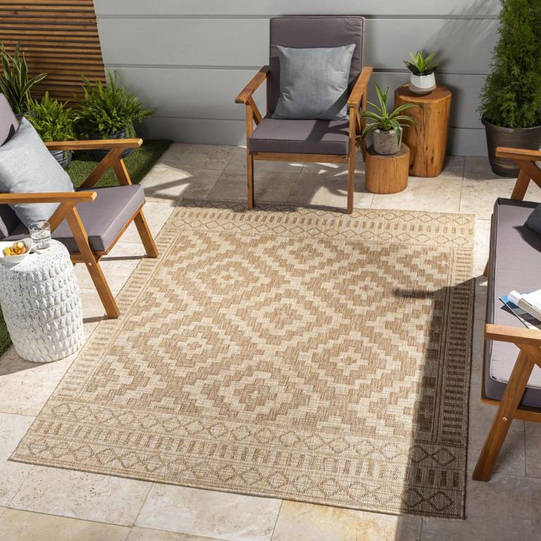 Tuareg Rug - Jute - TRG2351 - Brown - Sizes Available