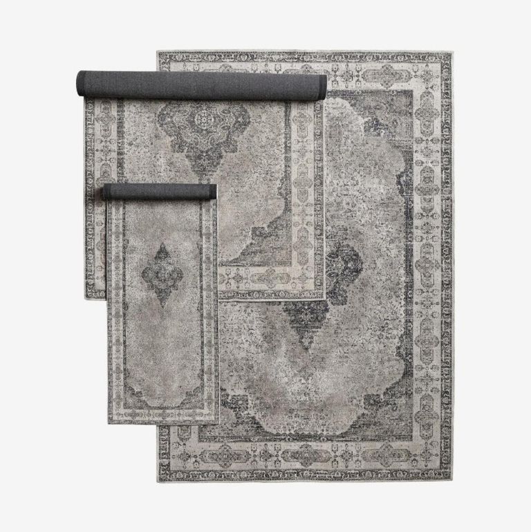 Venus Woven Rug - Dusty Grey - 290cm x 200cm