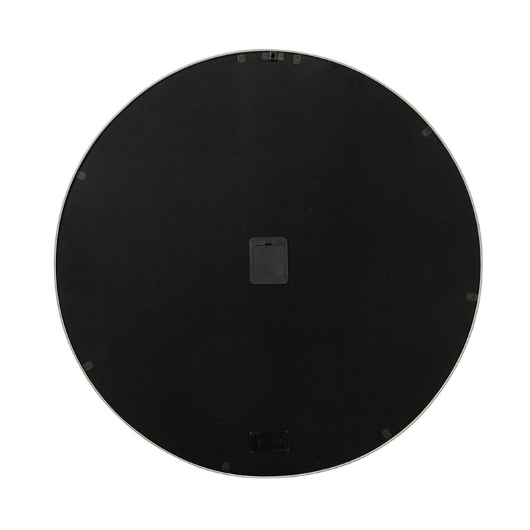 Wall Clock - Round - Large - White and Gold - Metal