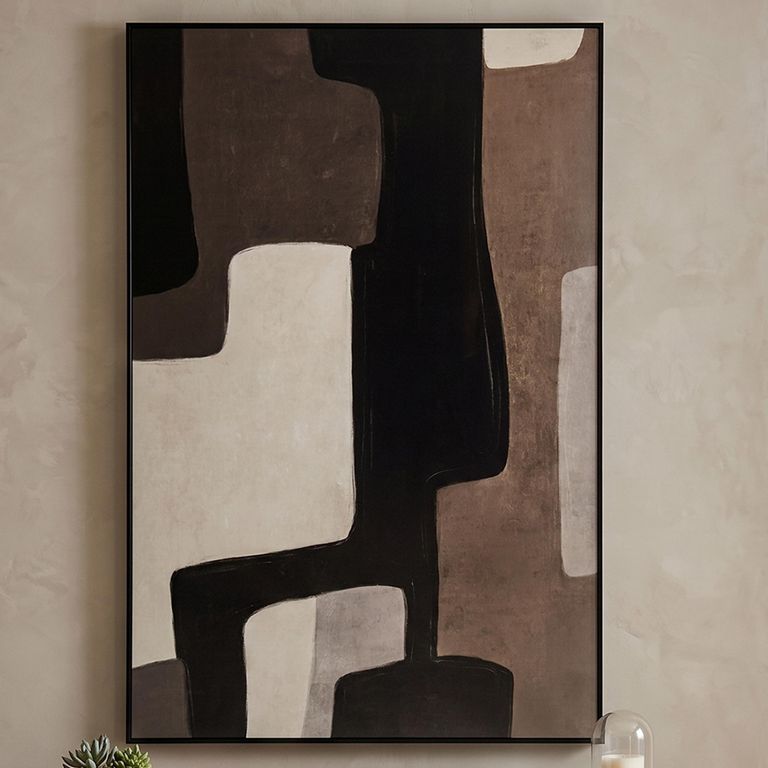 Mirage Wall Art - Brown - Right