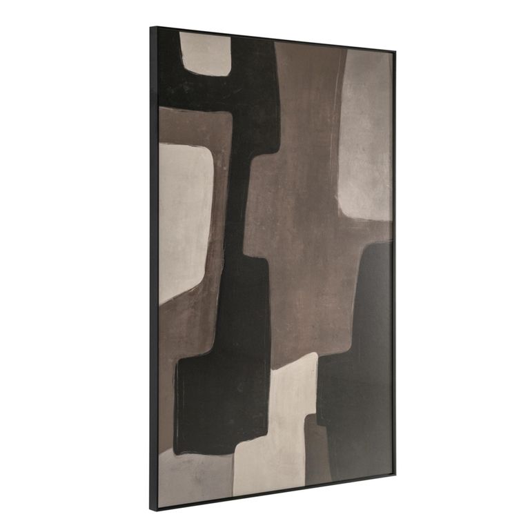 Mirage Wall Art - Brown - Left