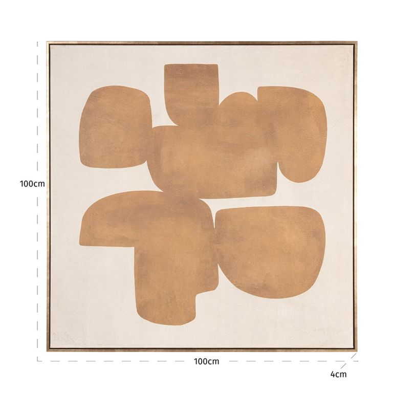 Odyssey Wall Art - Gold - Left