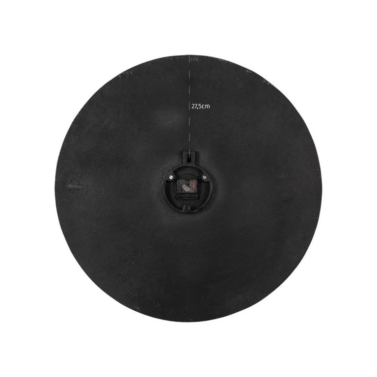 Bilal Wall Clock - Round - Black and Gold - Aluminium
