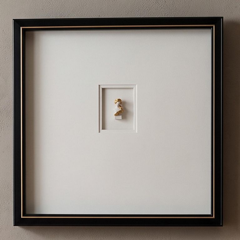 Danni Wall Art - Square - Black and White