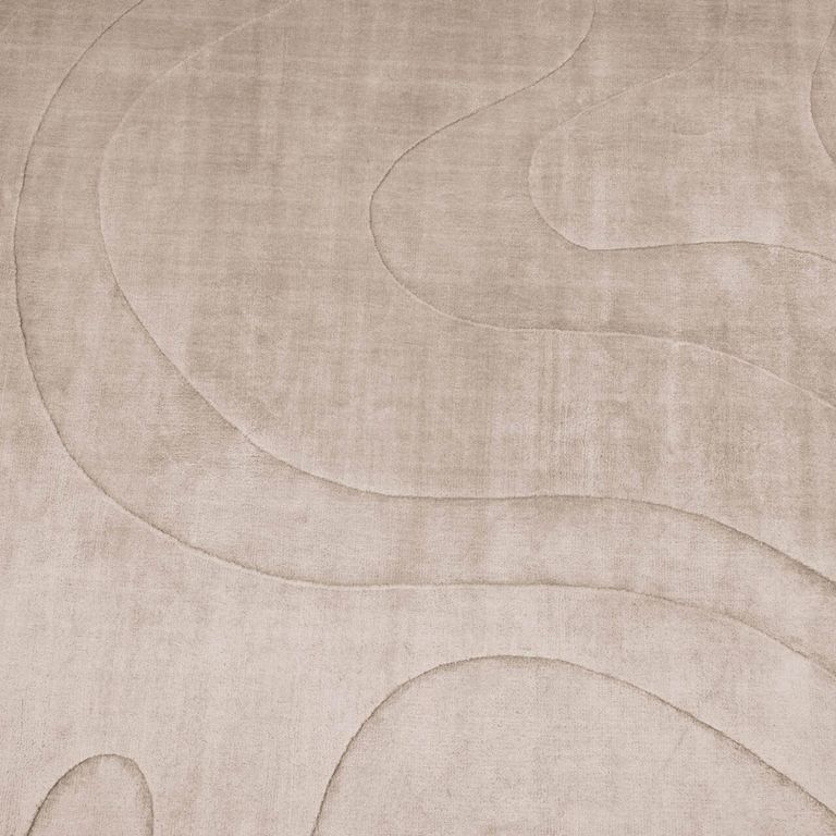 Addison Carpet - Round - Natural - Fabric - 260cm x 260cm