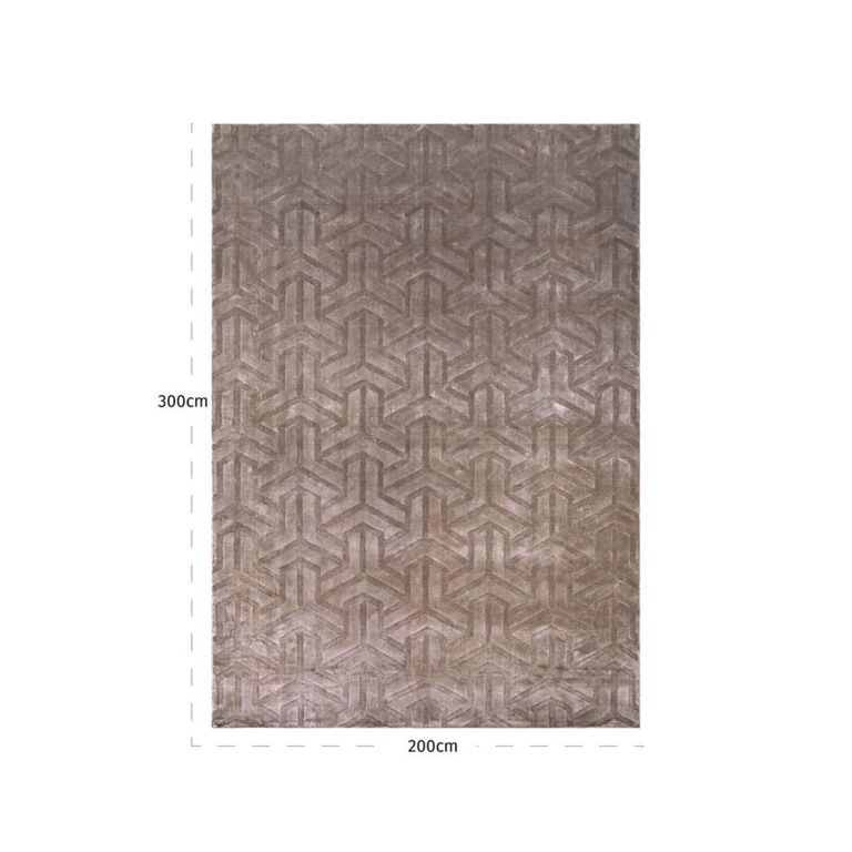 Arles Carpet- Taupe - Fabric - 200cm x 300cm