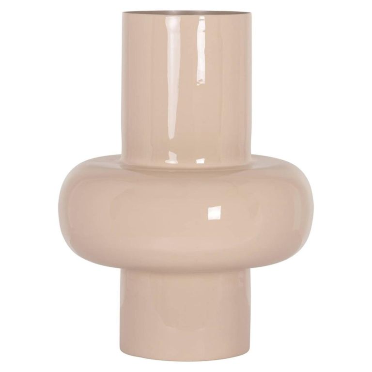 Benice Vase - Tapioca - Small - Metal