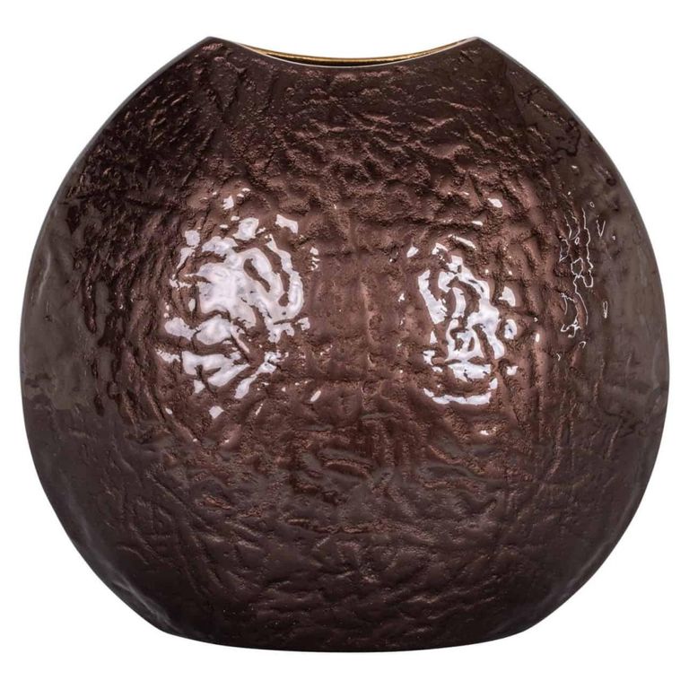 Jony Vase - Dark Brown - Aluminium