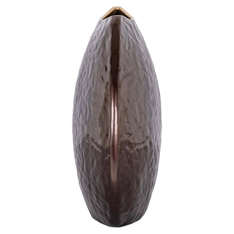 Jony Vase - Dark Brown - Aluminium