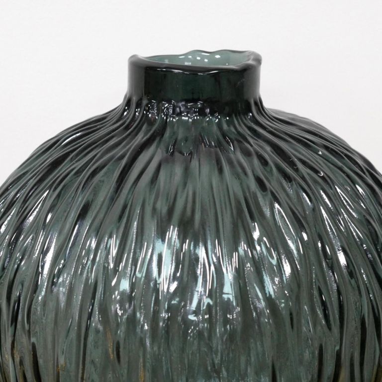 Vase - Black - Glass