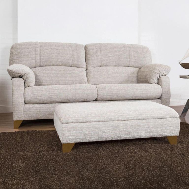 Buoyant Austin Fabric Storage Footstool - Variation Available
