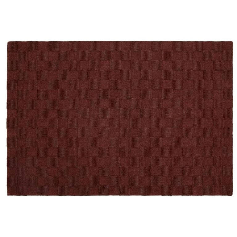 Mercer Burgundy Rug - Sizes Available