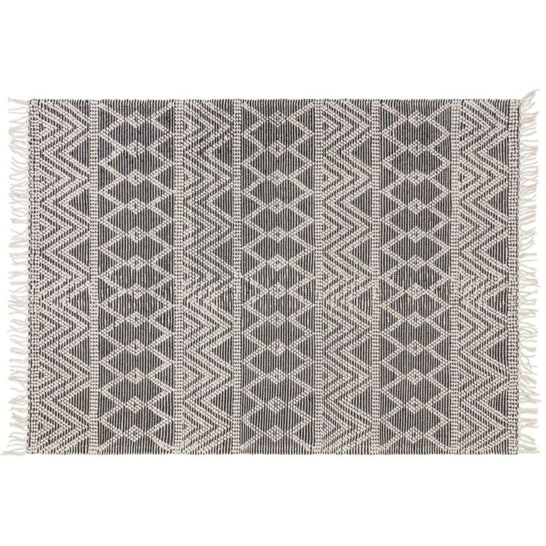 Asra Black Rug - Sizes Available